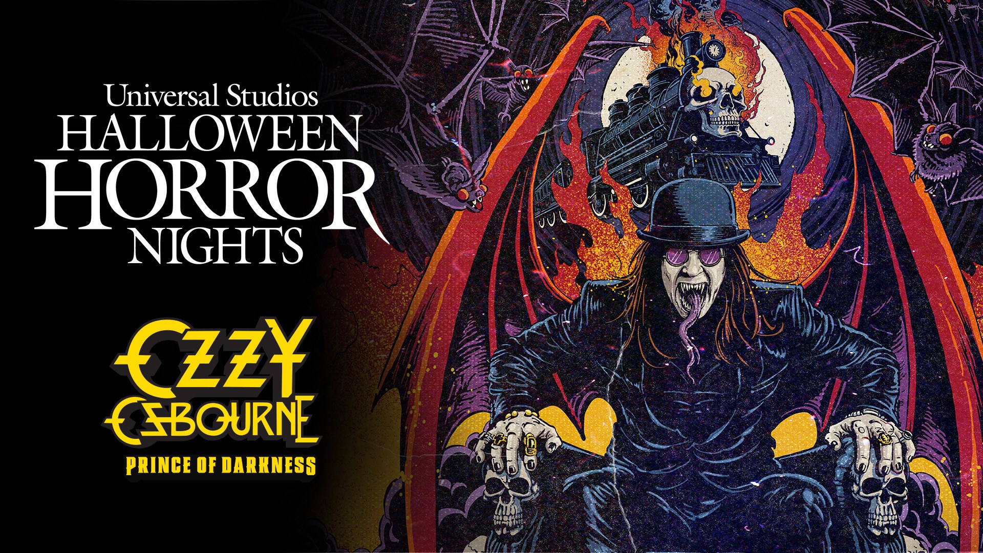 Ozzy Osbourne Prince of Darkness at HHN