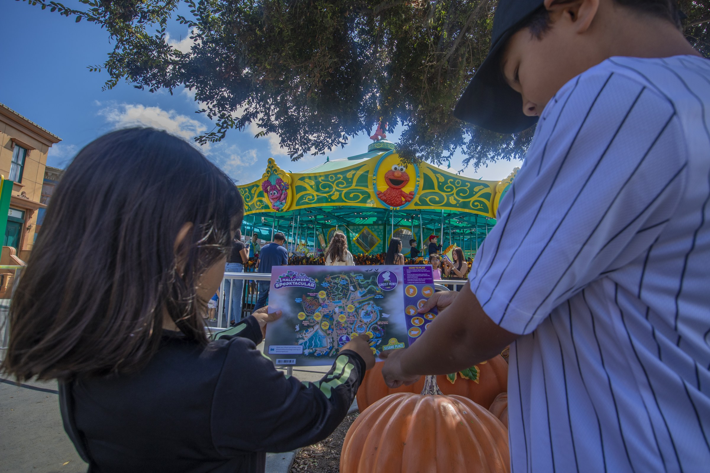 Official source photo for The Count's Halloween Spooktacular, Sesame Place San Diego