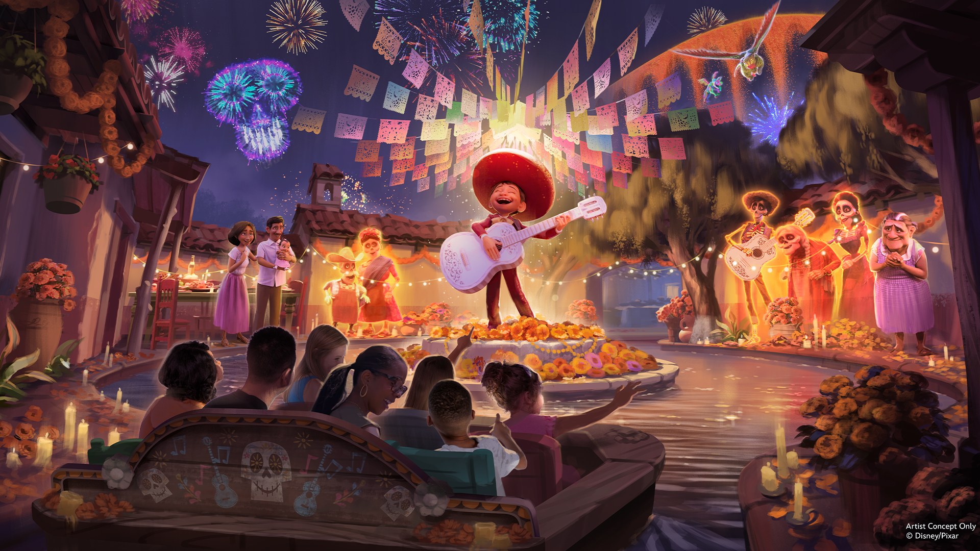 Official source photo for Remember Dreams Come True Returns to Disneyland in 2027