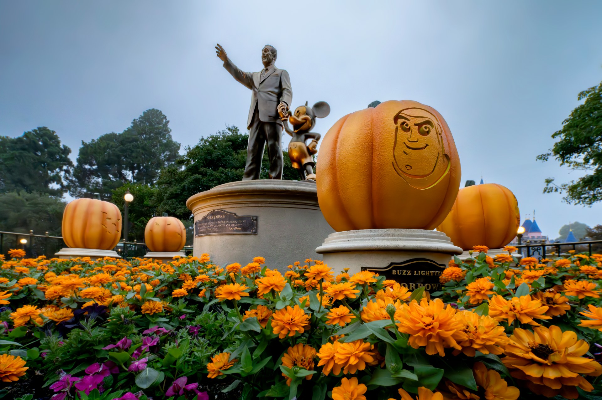 Official source photo for Halloween Time Characters at Disneyland 2026