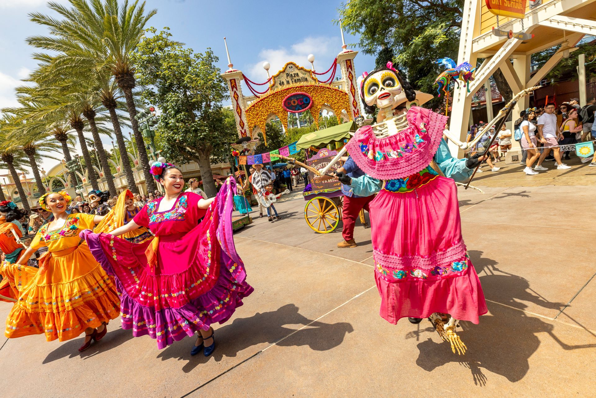 Official source photo for Halloween Time Characters at Disneyland 2026