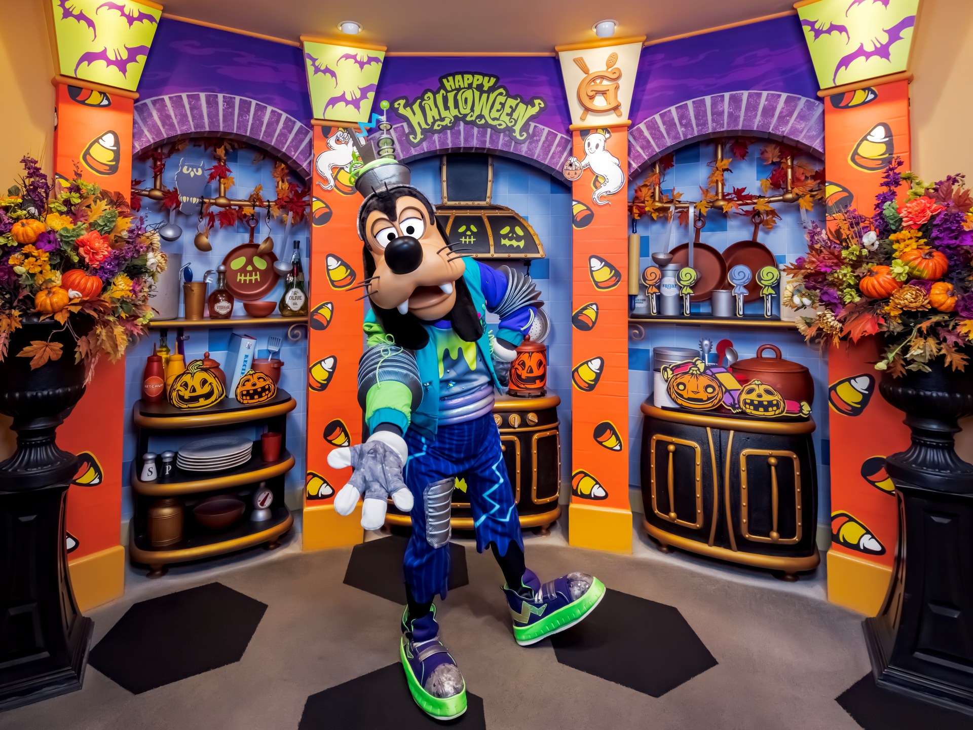 Official source photo for Halloween Time Characters at Disneyland 2026
