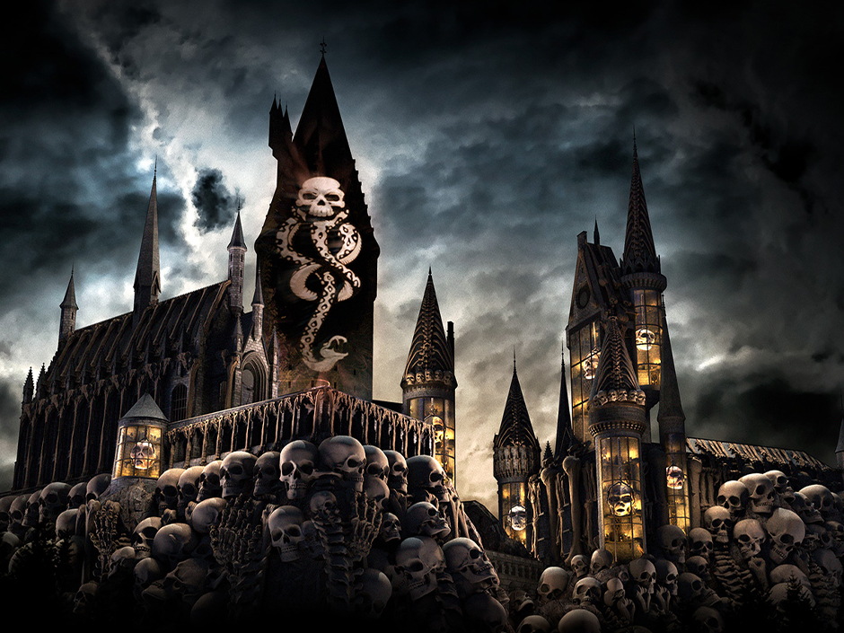 Dark Arts at Hogwarts Castle in Hogsmeade at Universal Islands of Adventure