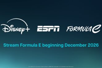 Disney+ to Stream Every Formula E Race Starting in 2026