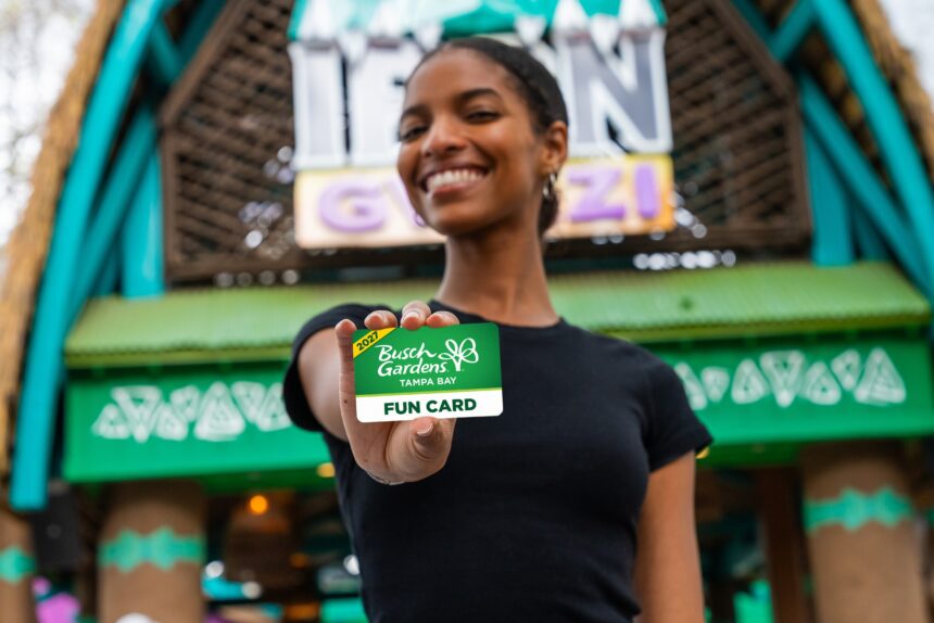 Busch Gardens Tampa Bay 2027 Fun Card Is $114.99