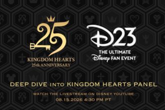 D23 KINGDOM HEARTS Panel Livestream Set for August 15