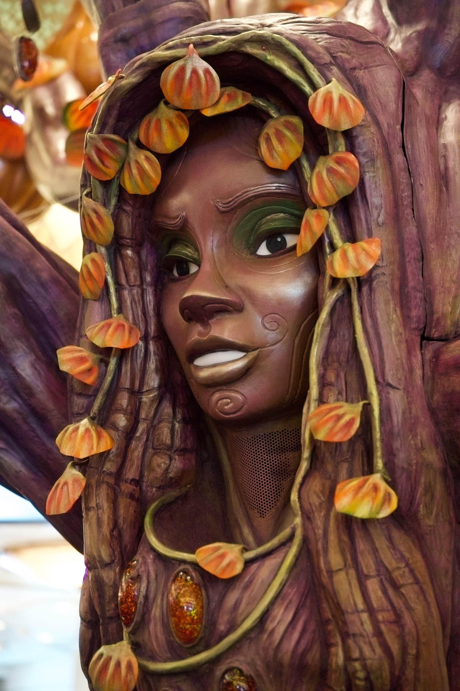 Official source photo for Disney Destiny Adds Solara, a New Halloween Pumpkin Tree Character, for Halloween on the High Seas