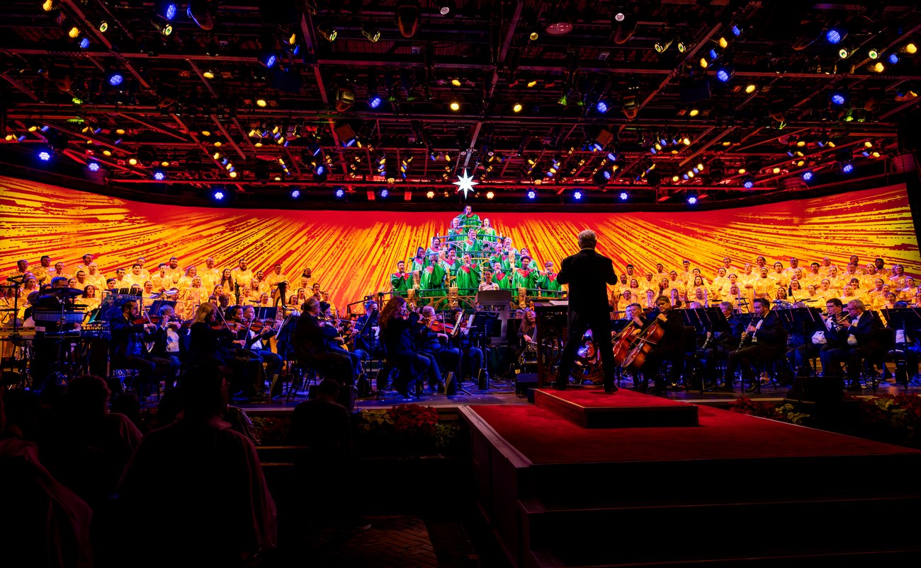 Official source photo for Candlelight Processional EPCOT 2026 Narrator Lineup
