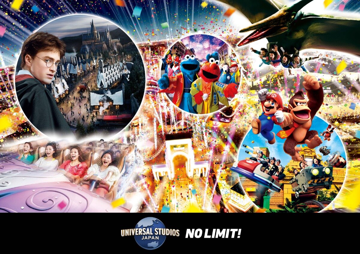 Official source photo for NO LIMIT! Countdown 2027 at Universal Studios Japan