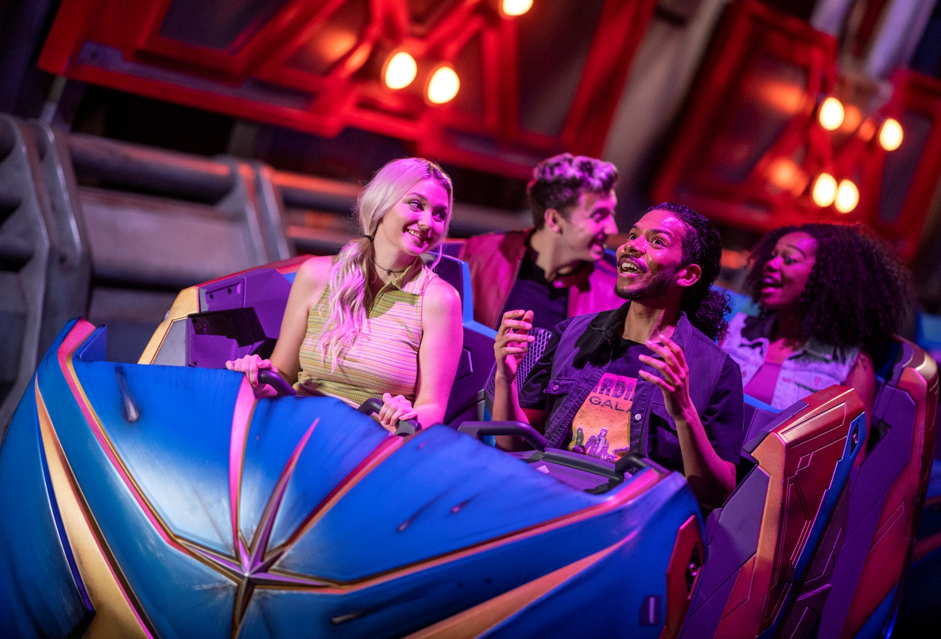 Official source photo for Guardians of the Galaxy Cosmic Rewind September 21 at EPCOT