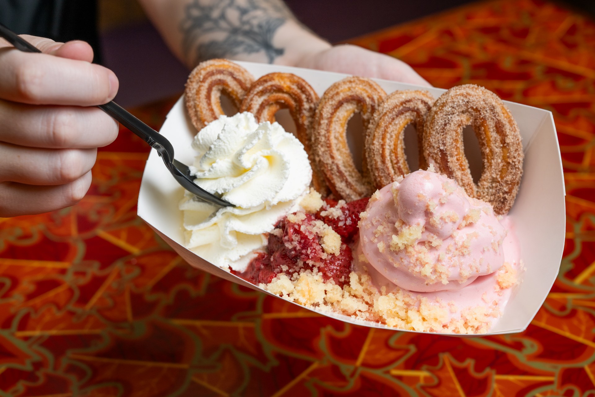 Official source photo for Disney World Adds New Churros, Slushes, and Mickey Waffles This Fall