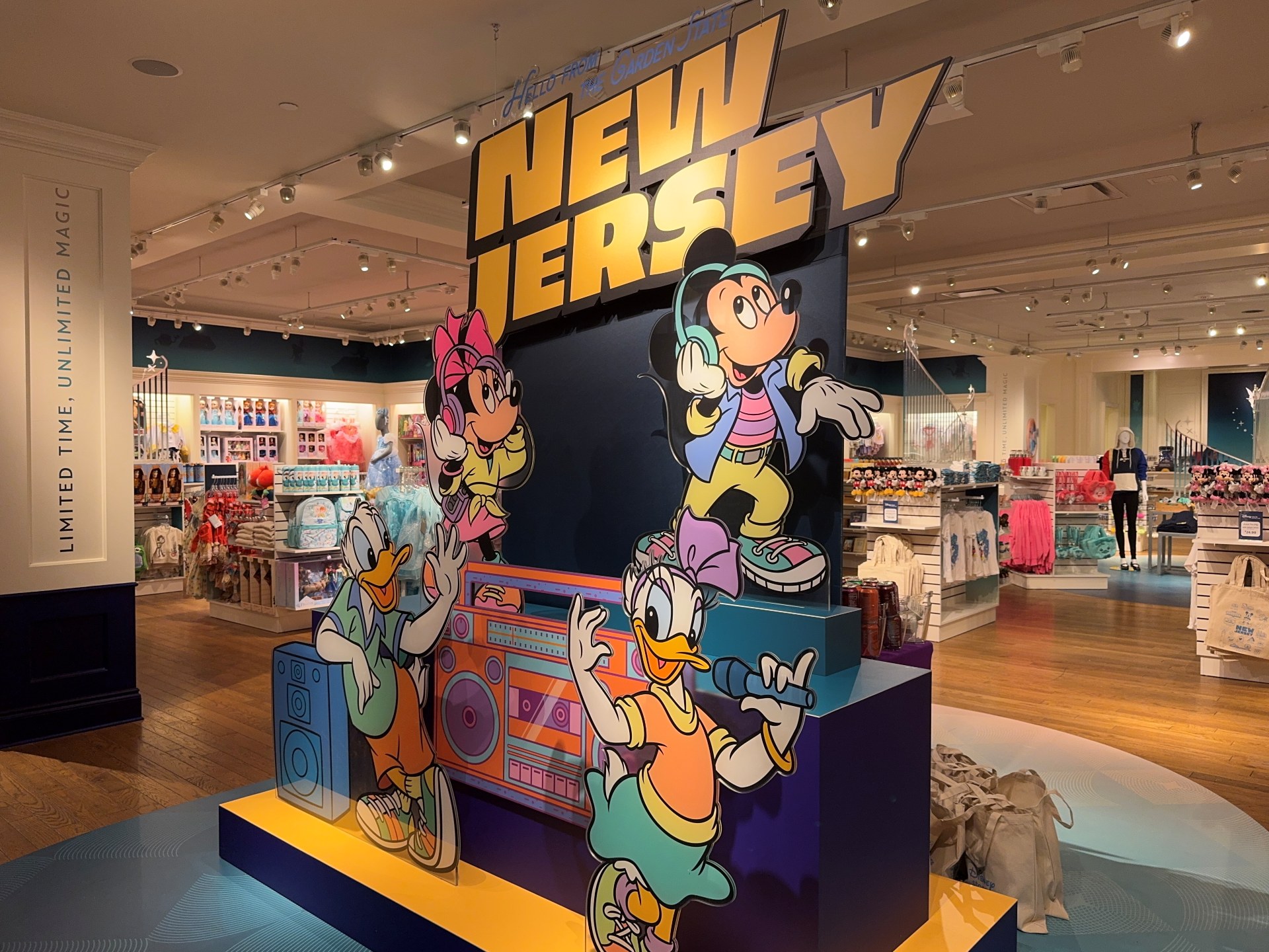 Official source photo for Disney Store Limited Time Opens in Paramus, New Jersey