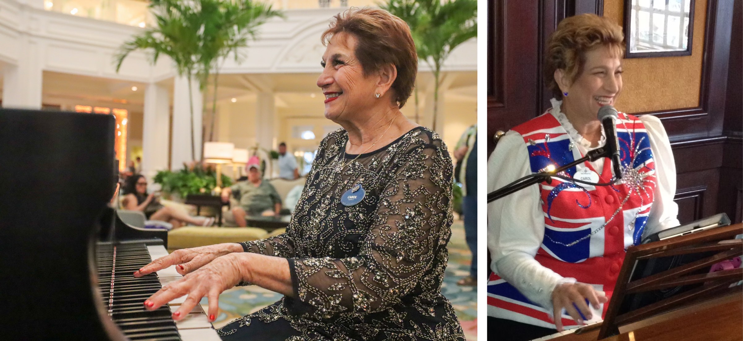 Official source photo for Casey's Corner Pianist Carol Debuts at Magic Kingdom