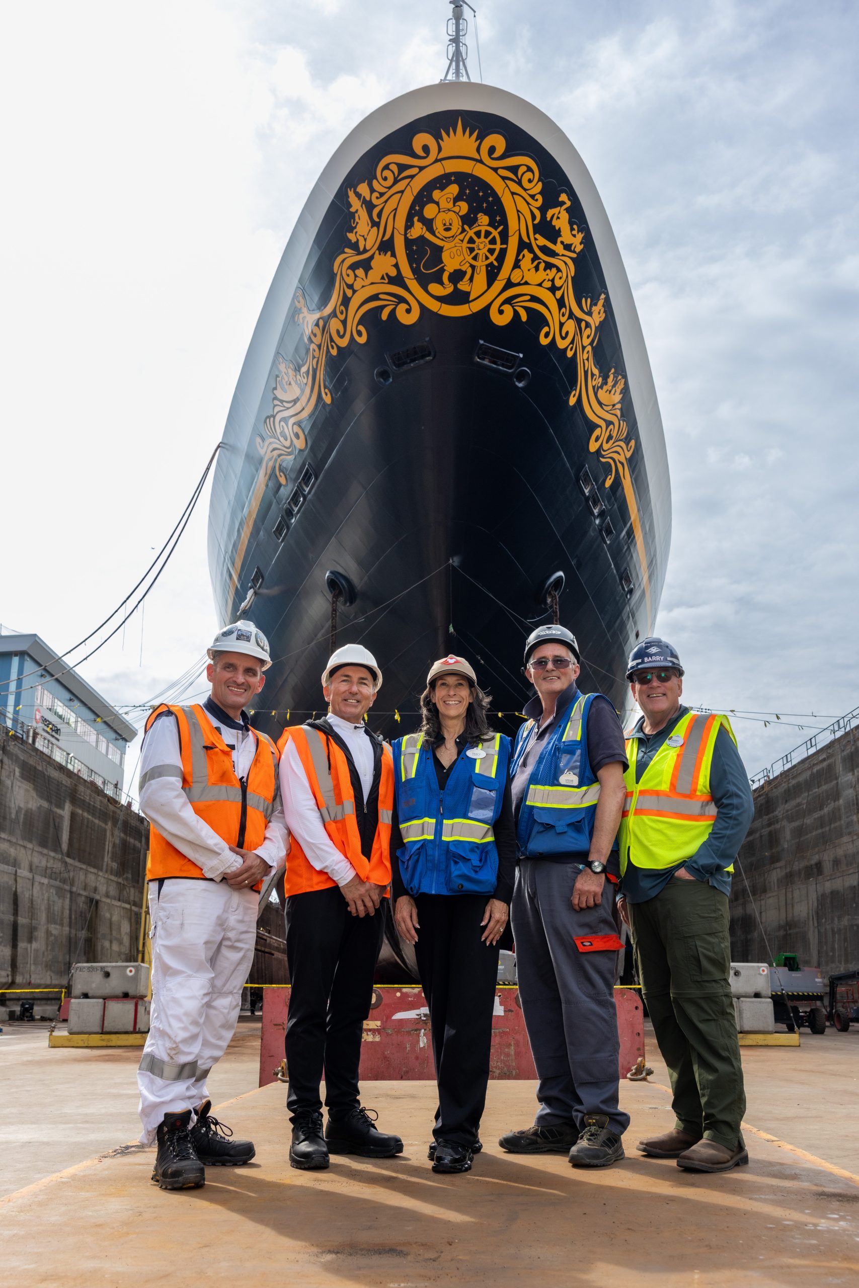 Official source photo for Disney Wonder Gets Over 12 Miles of New Carpet
