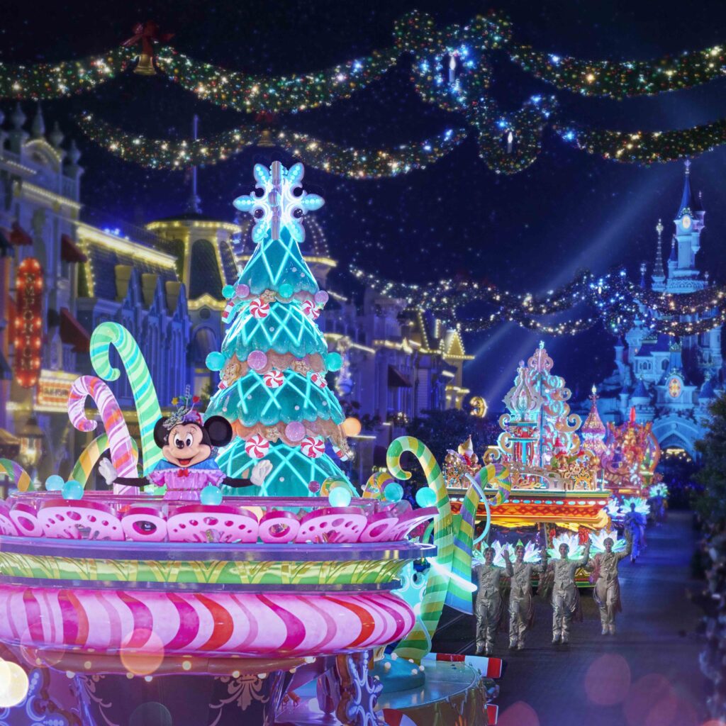 Official source photo for Disney Enchanted Christmas at Disneyland Paris 2026