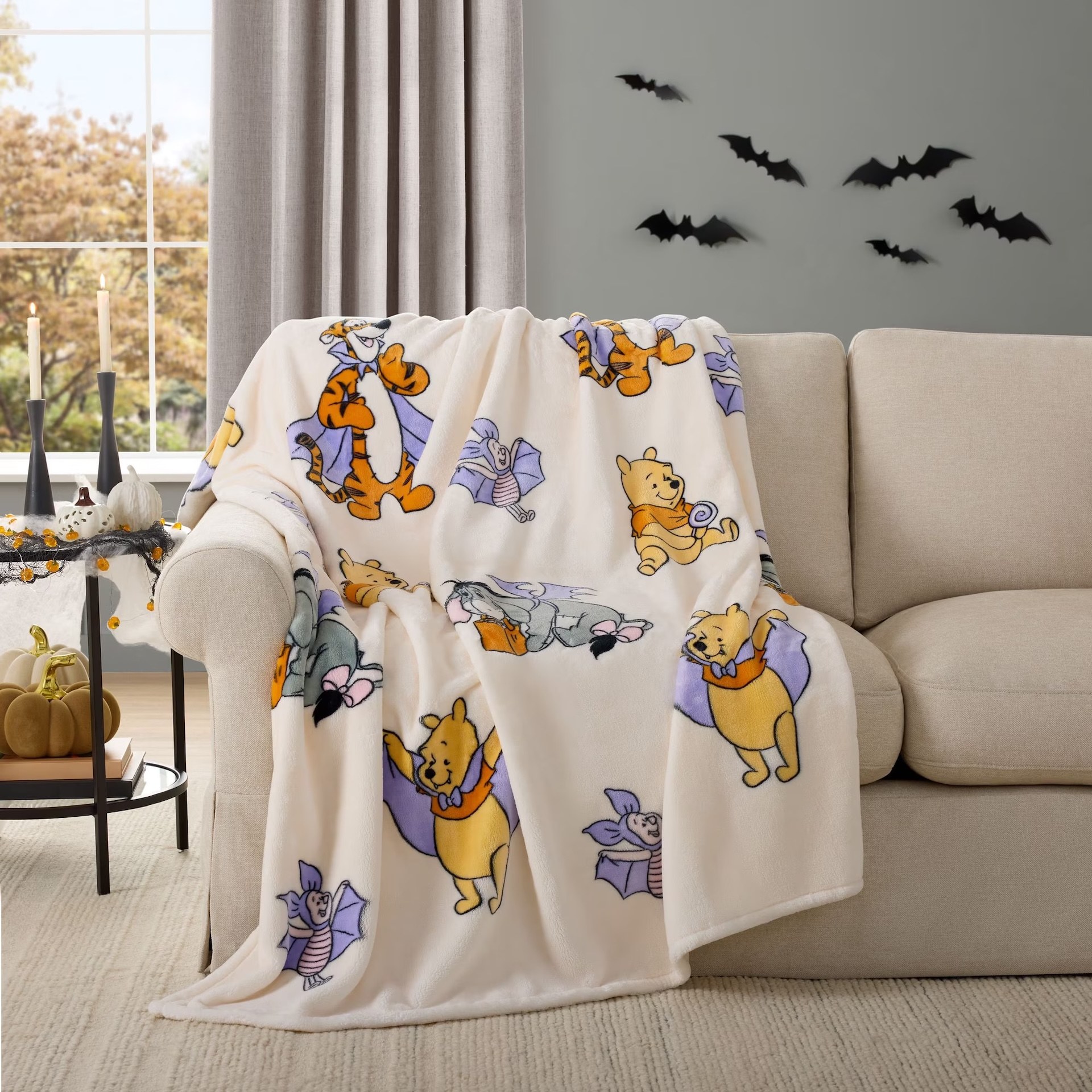 Official source photo for Disney Halloween Home Decor 2026: Maleficent and Stitch