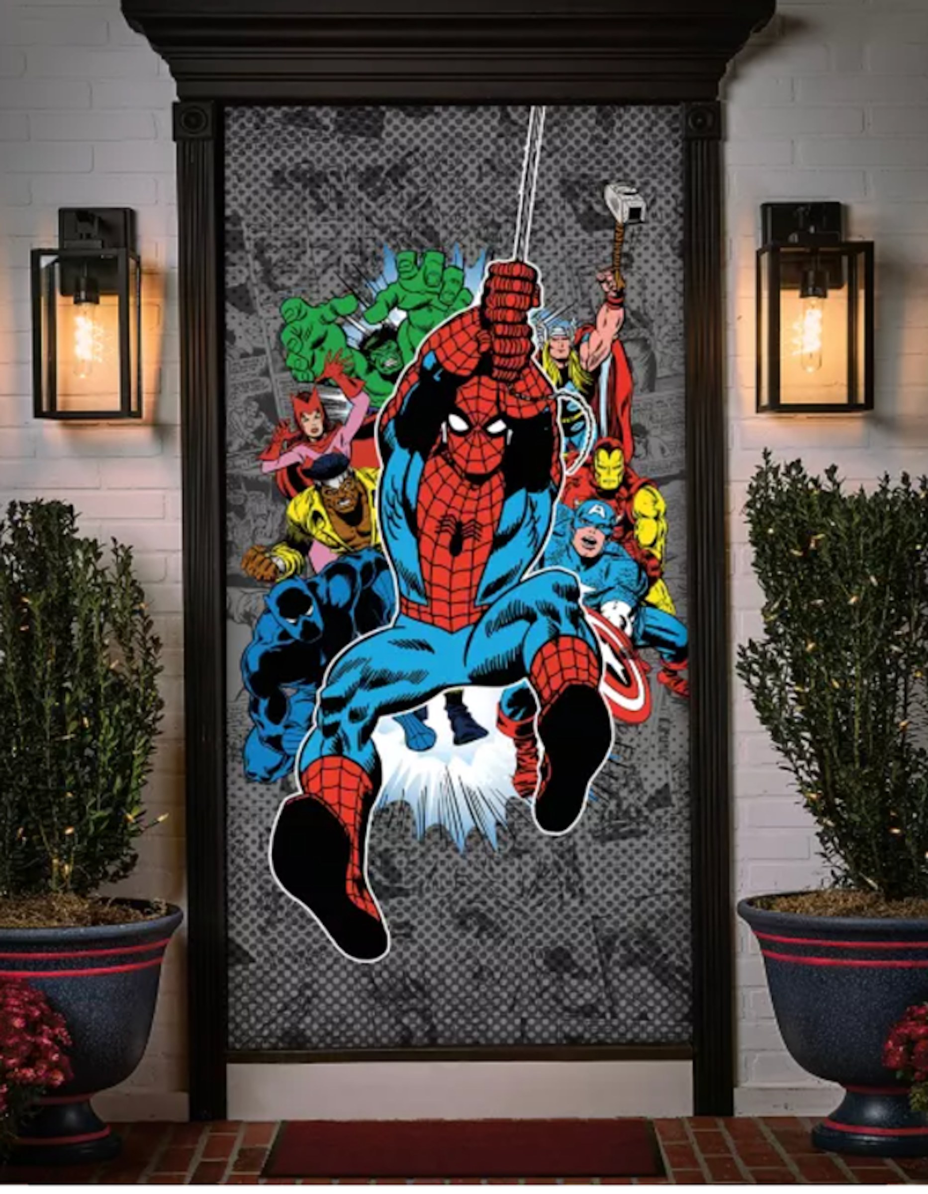 Official source photo for Disney Halloween Home Decor 2026: Maleficent and Stitch