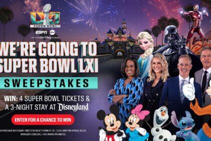ESPN Super Bowl LXI Sweepstakes Features Disneyland Resort Stay