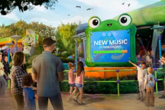 Alien Swirling Saucers Lilypad’s Jams, Hollywood Studios