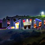 Universal Studios Hollywood Turned the Hollywood Sign Chrome for Hollywood Drift