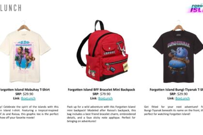 Forgotten Island Merch Hits BoxLunch and Hot Topic