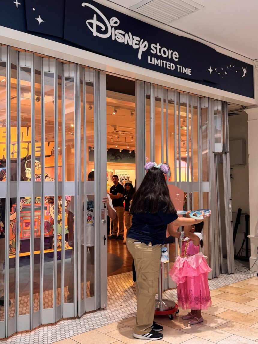 Disney Store Limited Time Opens in Paramus, New Jersey