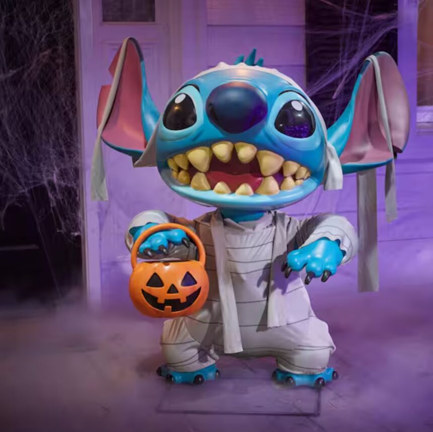 Disney Halloween Home Decor 2026: Maleficent and Stitch