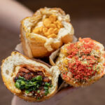 Mac and cheese bread cones at Universal Orlando Resort