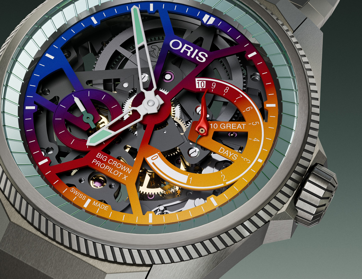 Oris ProPilot X Gonzo Edition Muppets watch