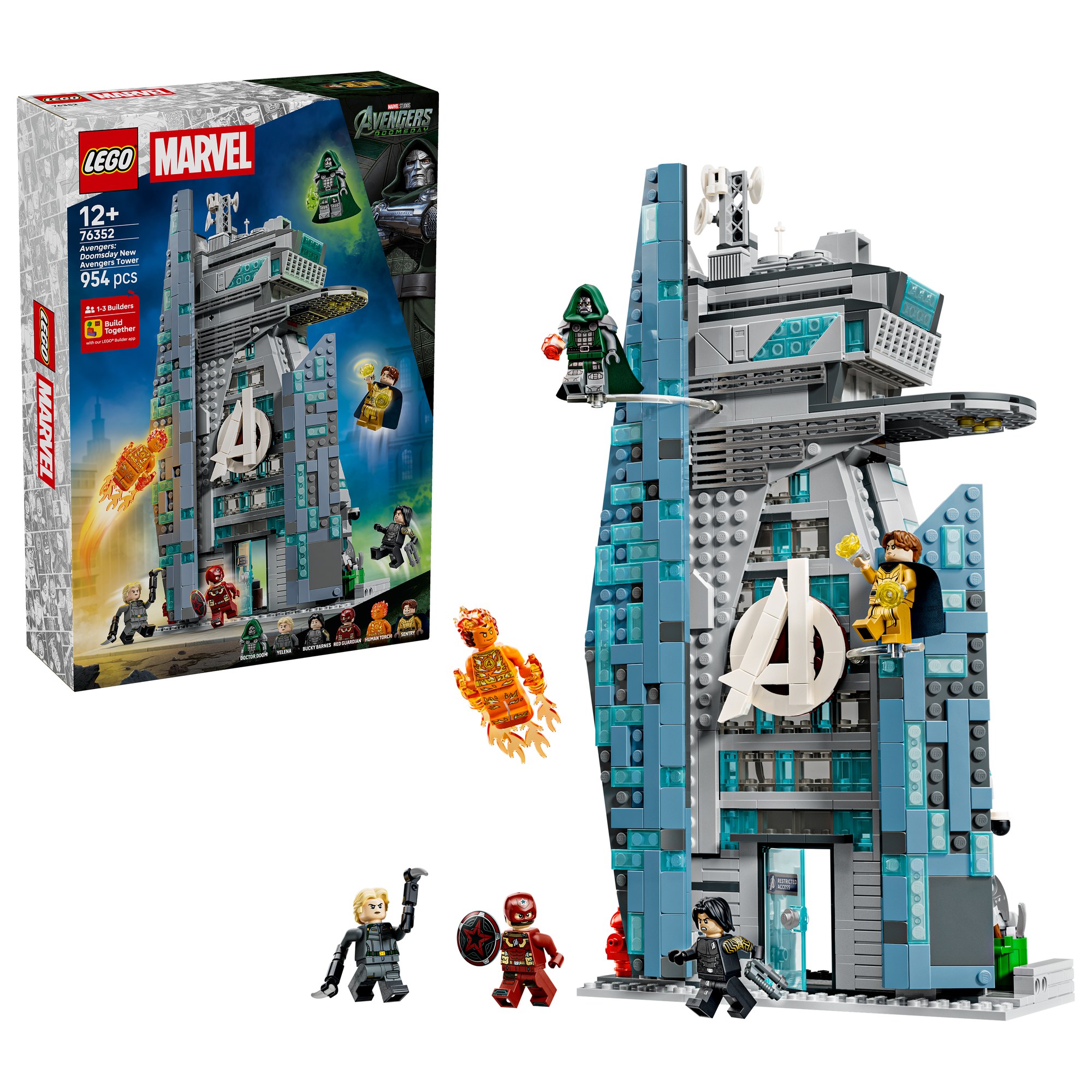 LEGO Marvel Avengers: Doomsday New Avengers Tower set 76352
