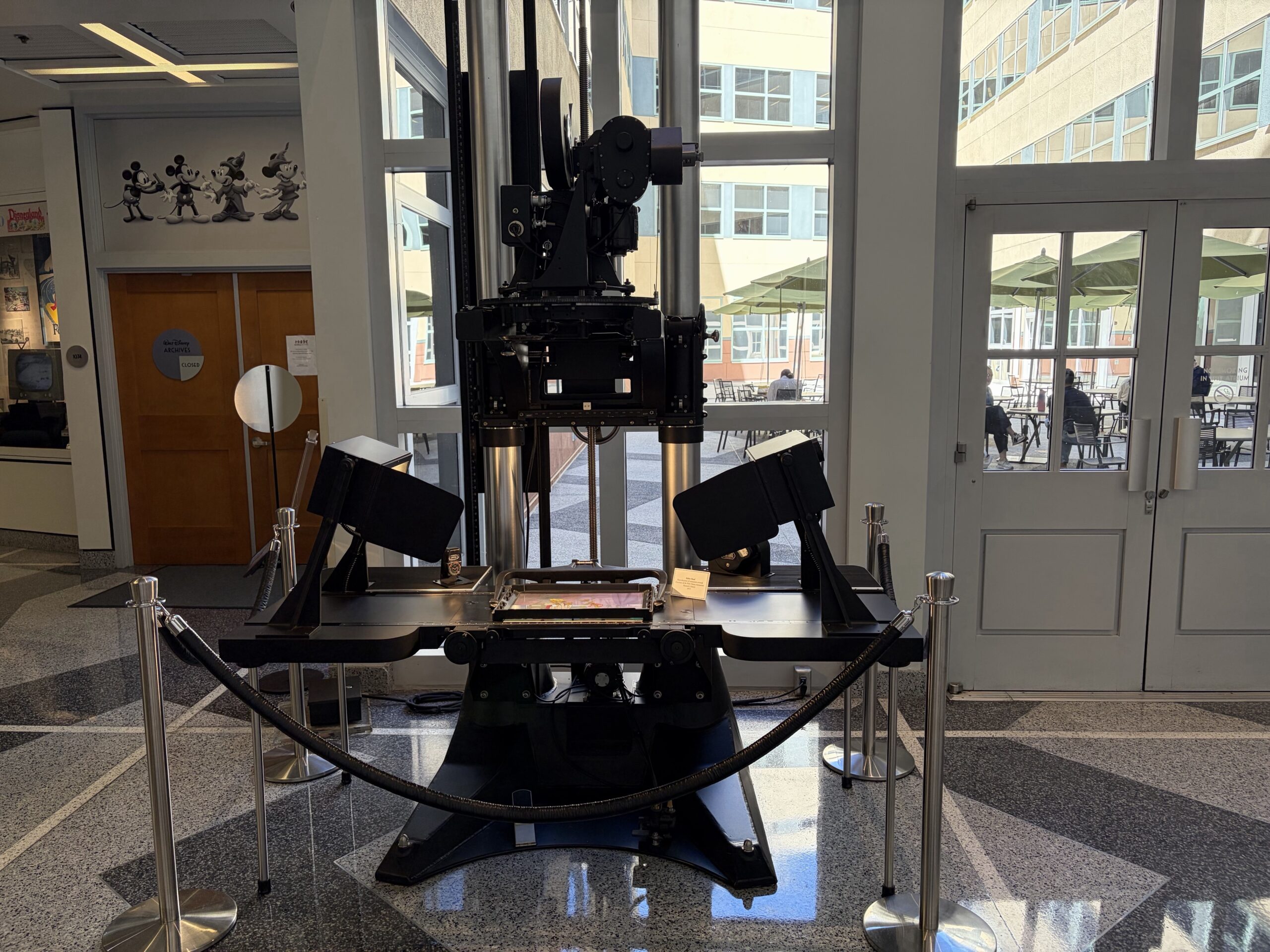 Official source photo for Disneyland Paris Reveals Its Multiplane Camera’s Legacy