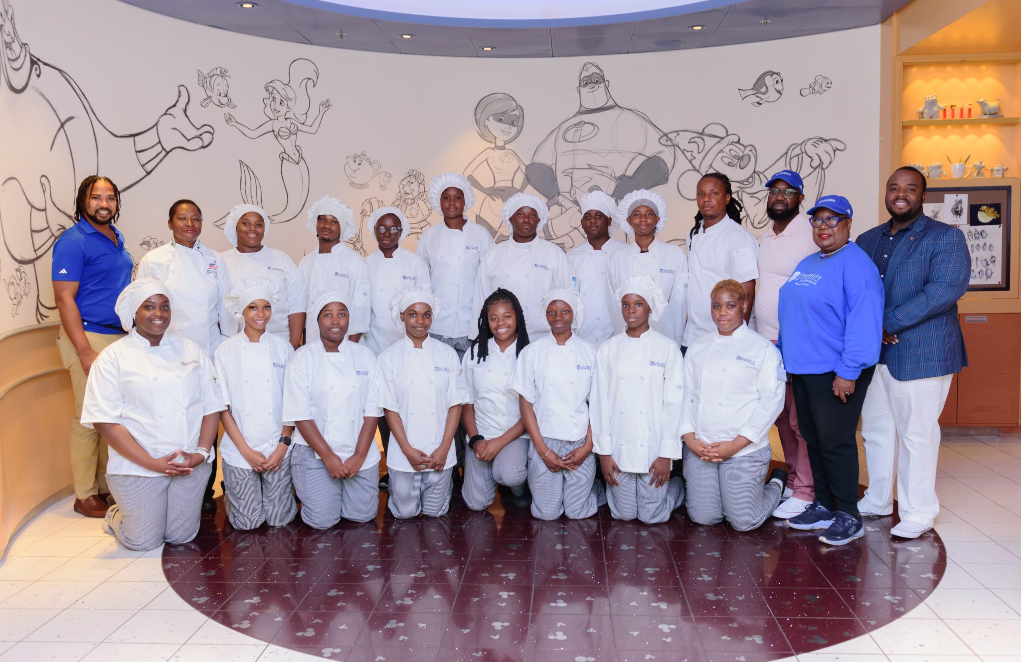 Official source photo for Disney Cruise Line Brings Bahamian Students Aboard Its Ships