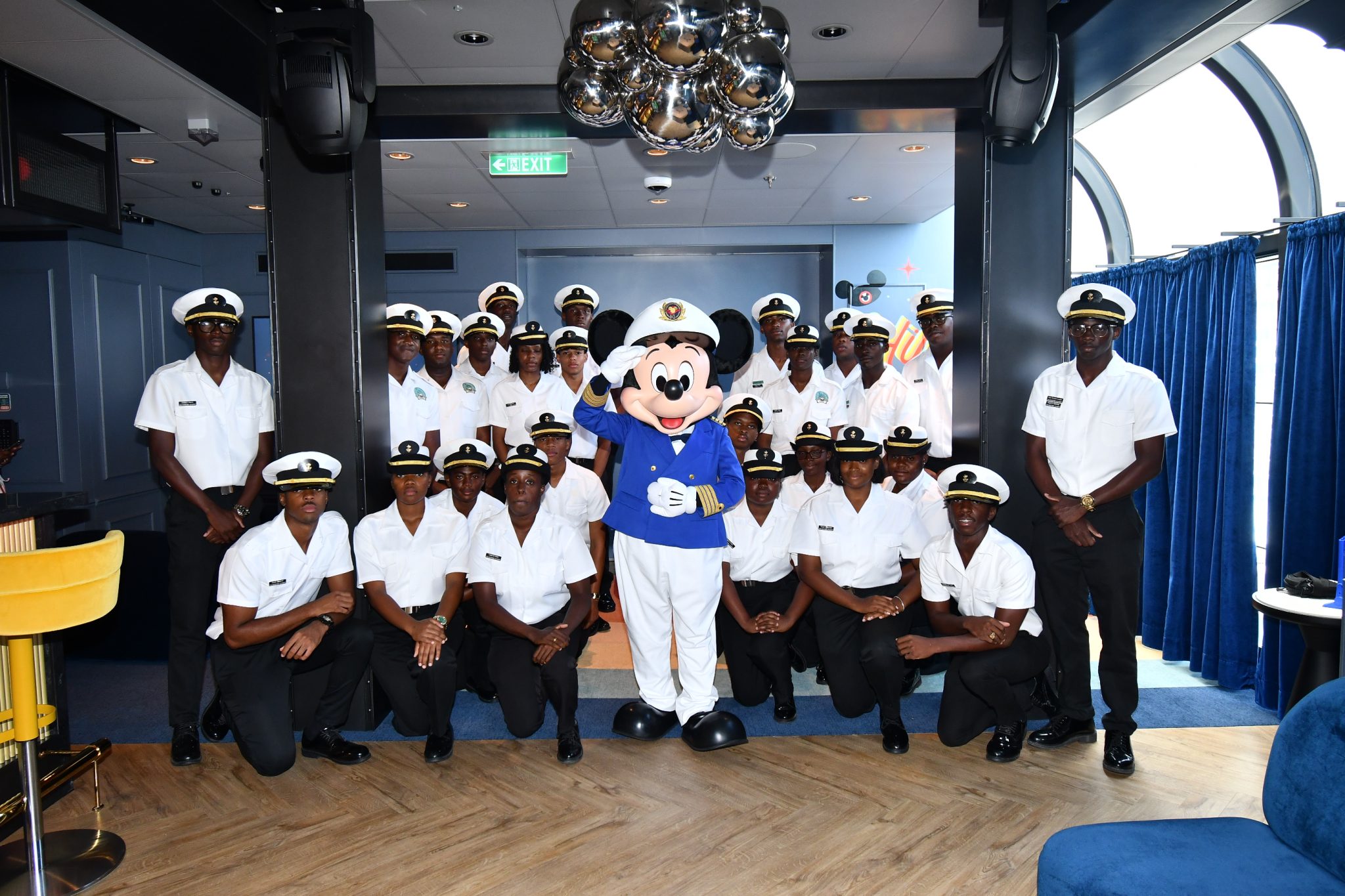Official source photo for Disney Cruise Line Brings Bahamian Students Aboard Its Ships