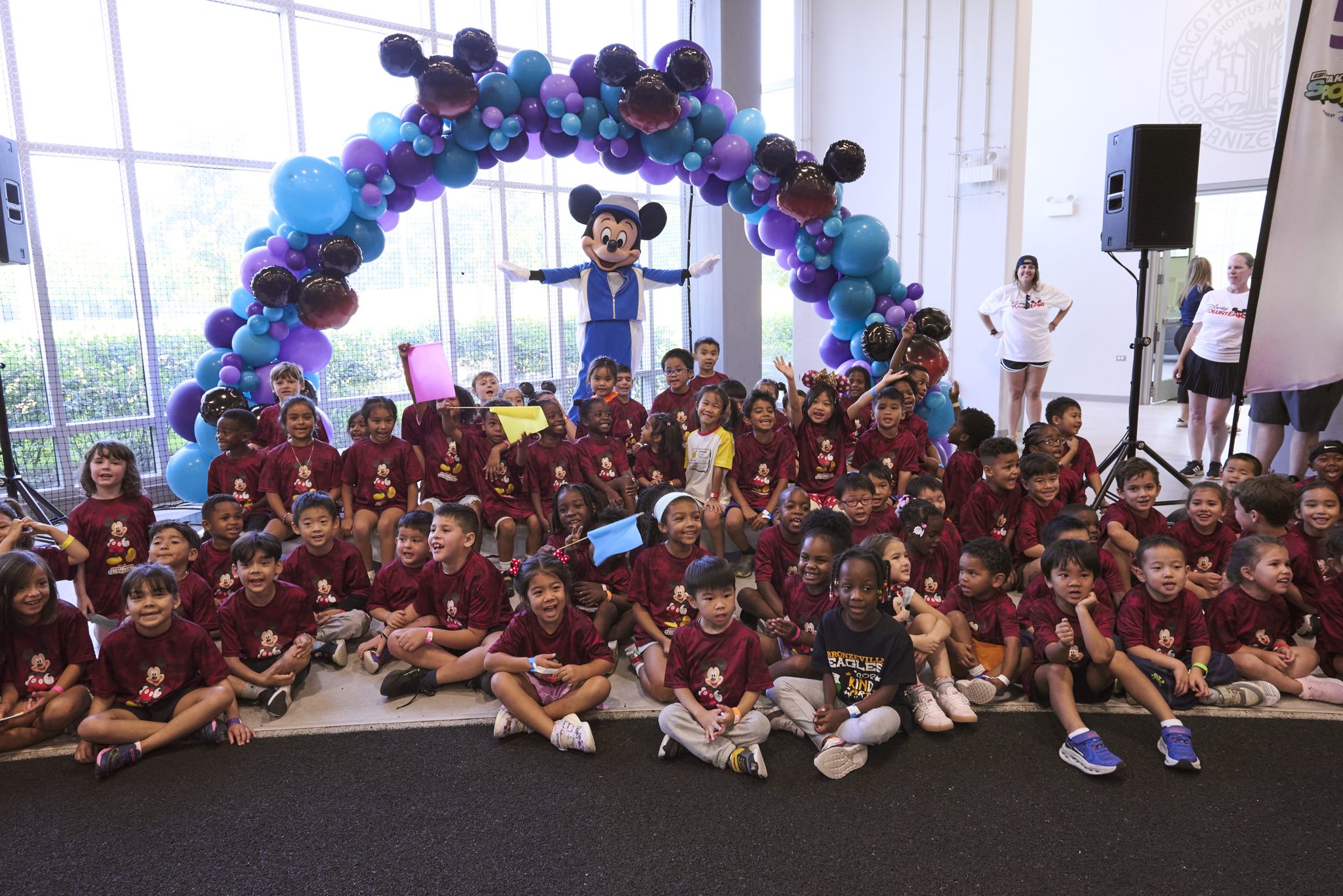 Official source photo for ESPN and Disney Jr. Bring Free Clinics to Four New Cities