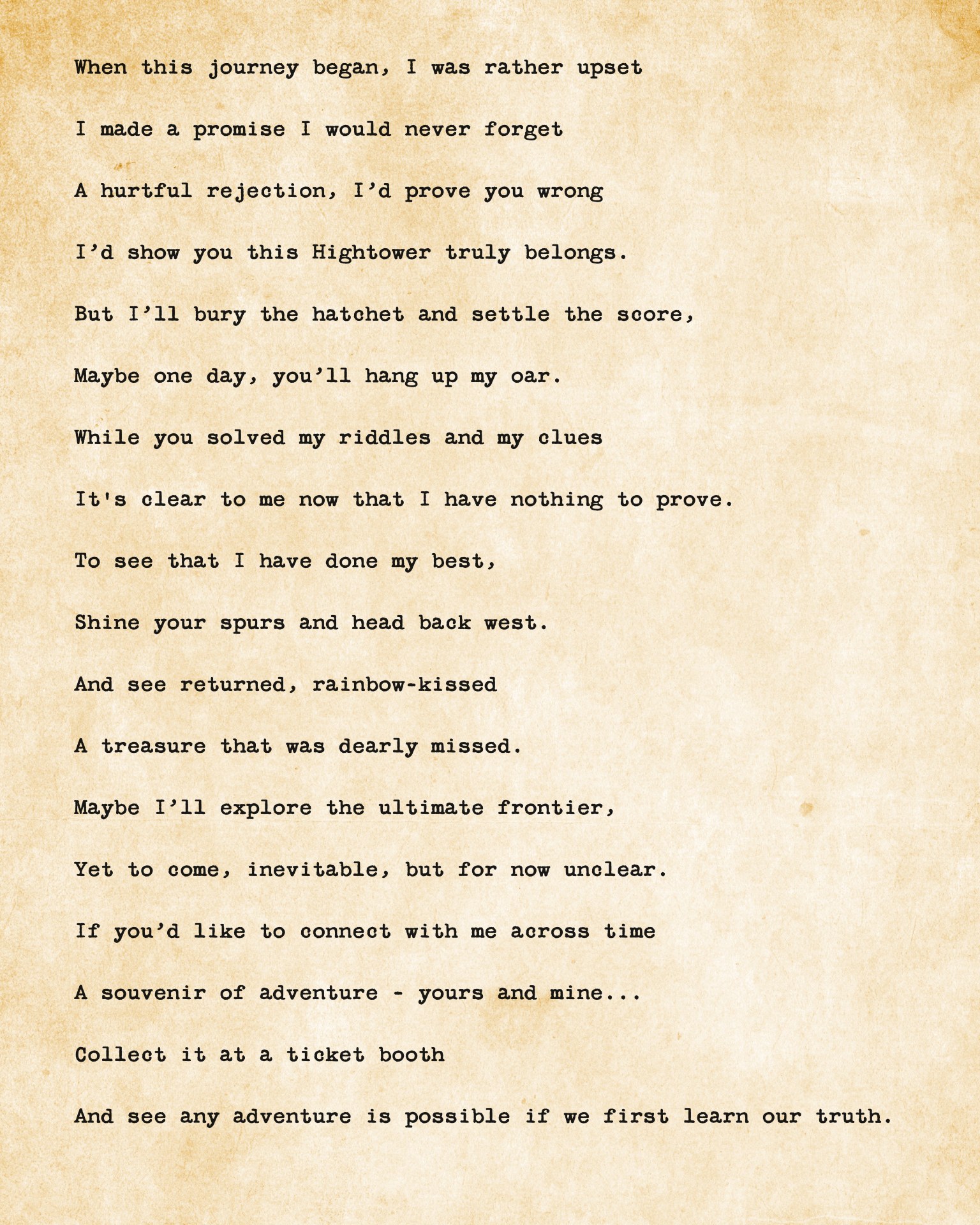 SEA Letter