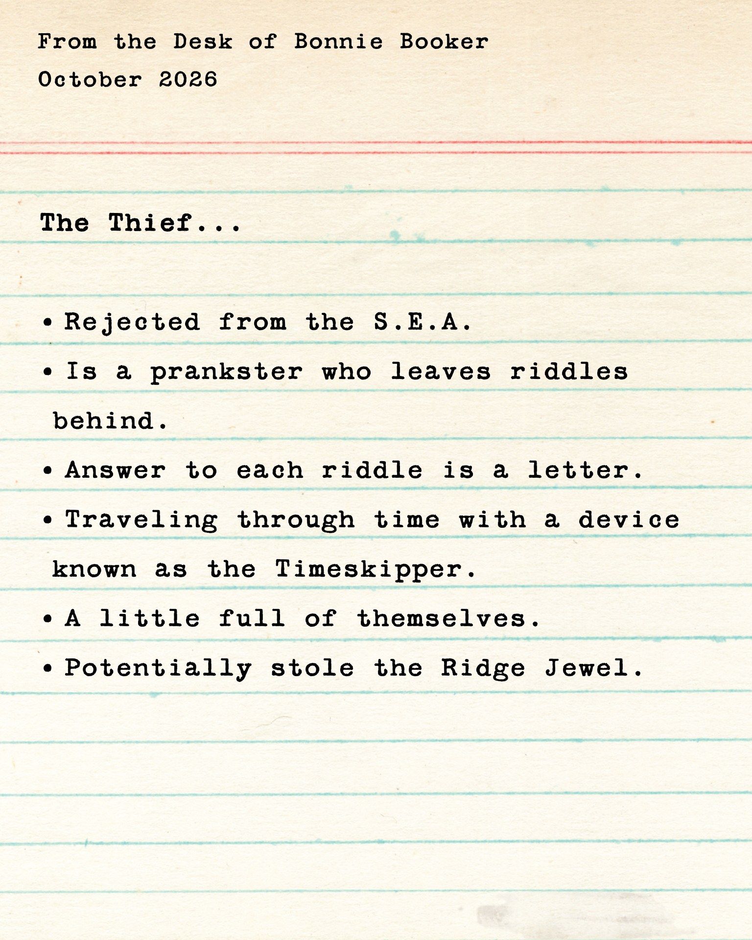 Official source photo for Hazel Hightower Debuts as S.E.A.’s Time-Traveling Thief