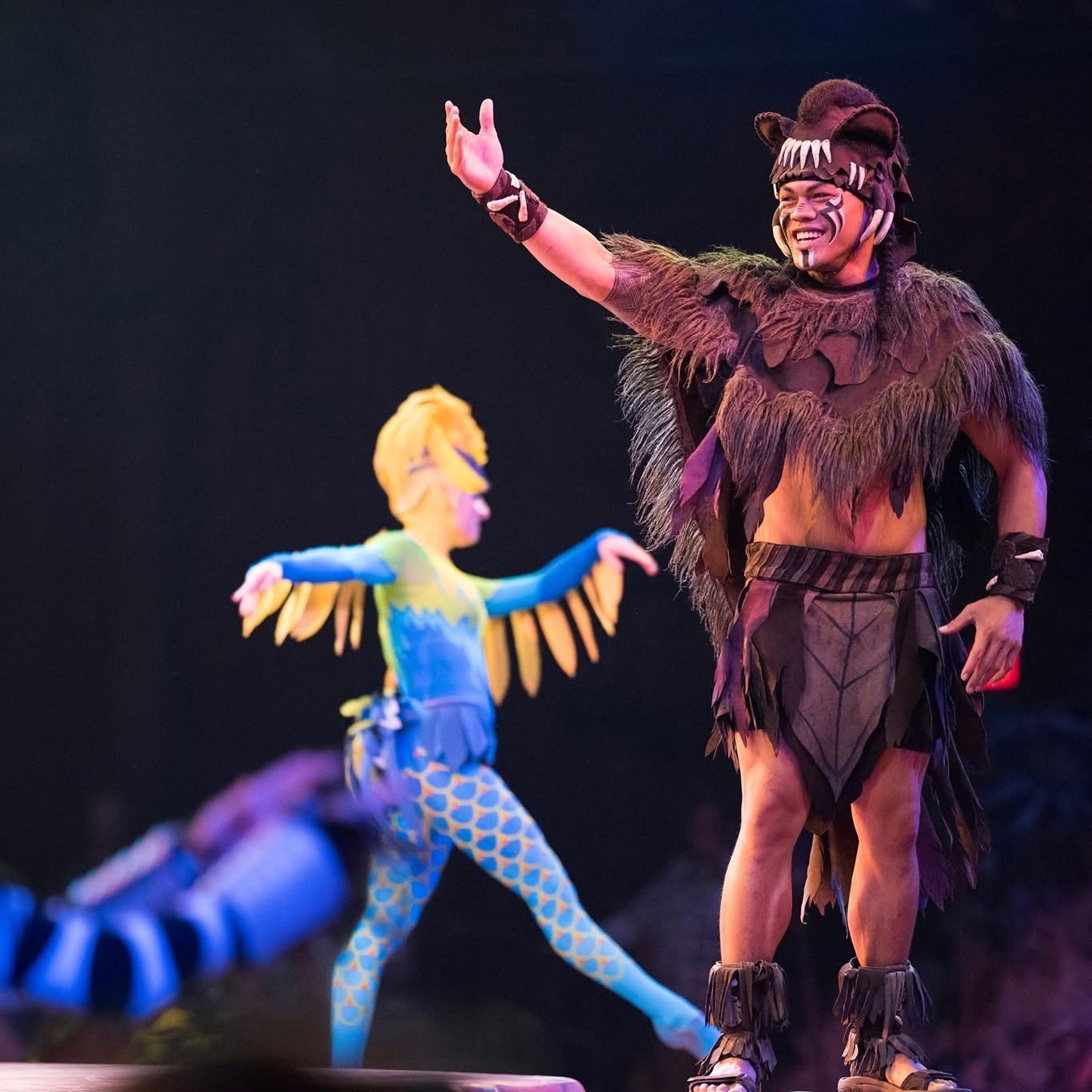 Official source photo for Alema Vaiaoga Brings Animal Kingdom Skills to Moana