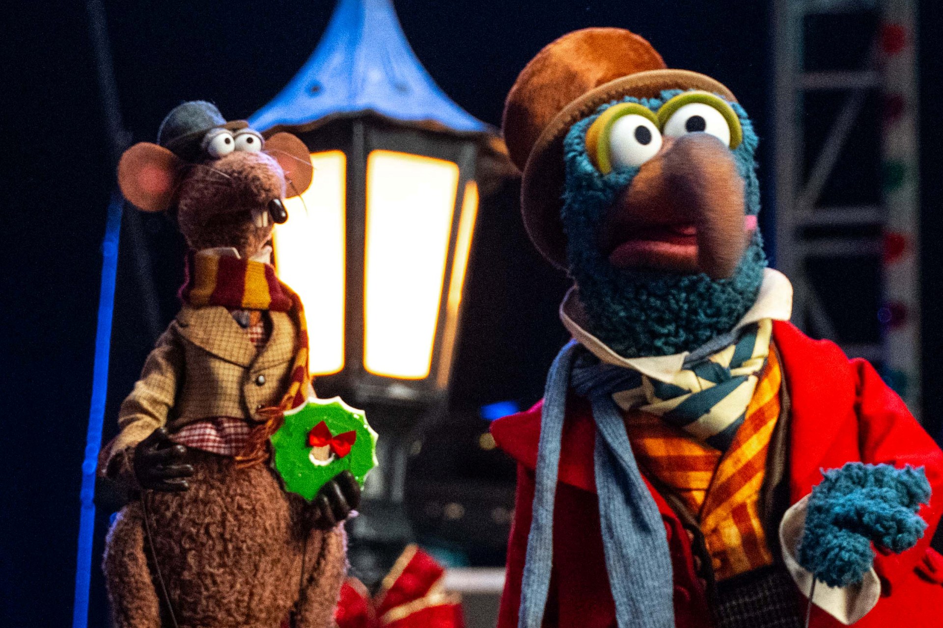 Official source photo for Rock 'n' Roller Coaster Gets Muppets Holiday Overlay November 4