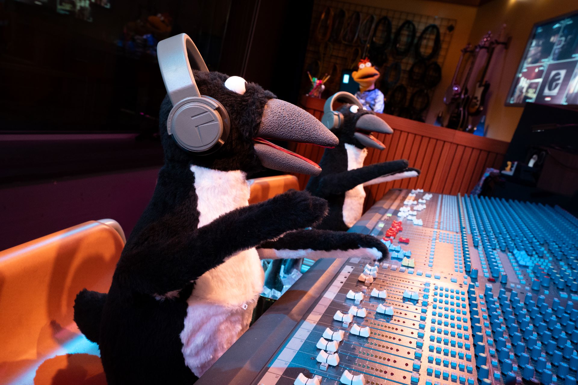 Official source photo for Rock 'n' Roller Coaster Gets Muppets Holiday Overlay November 4