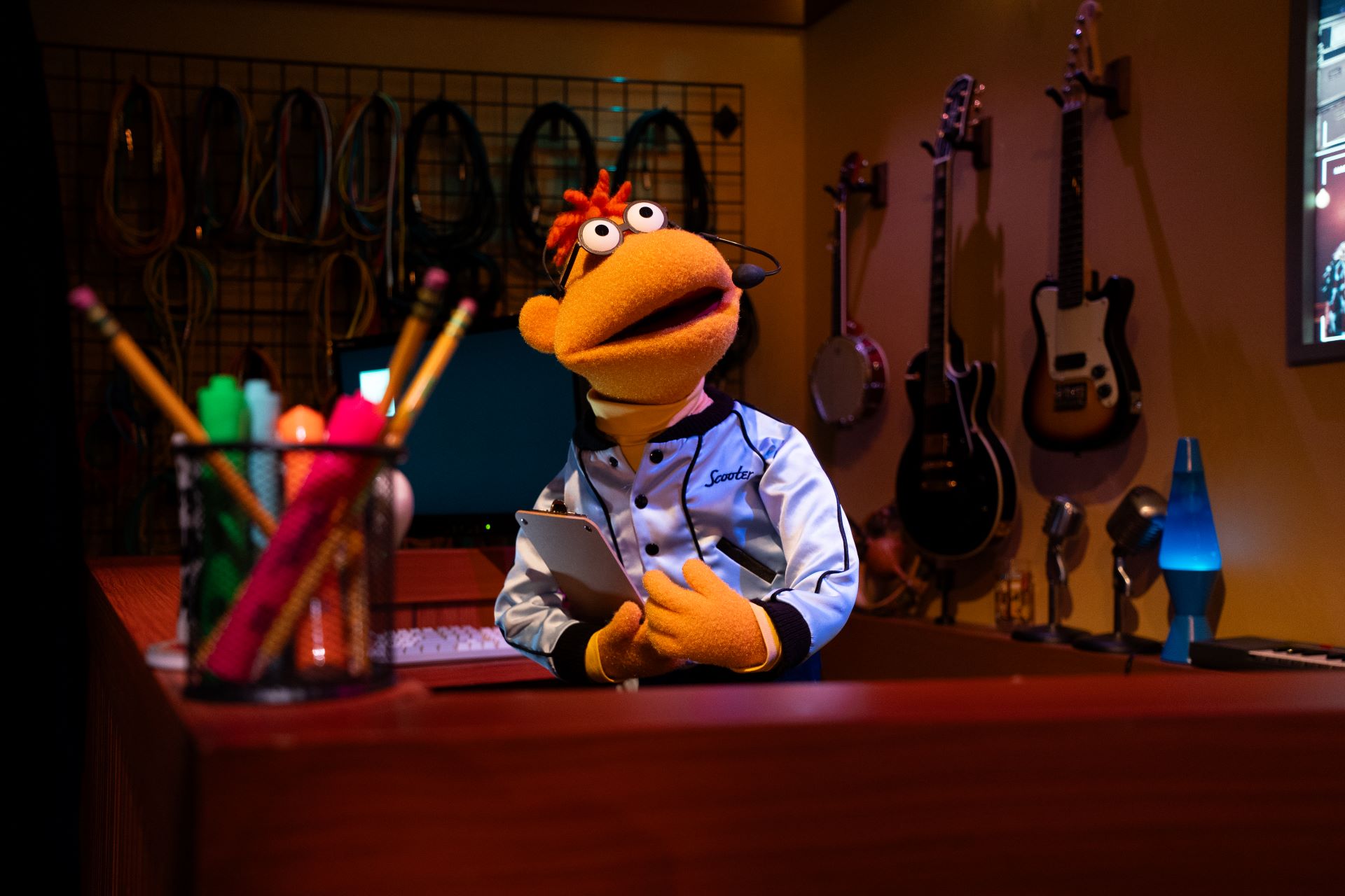 Official source photo for Rock 'n' Roller Coaster Gets Muppets Holiday Overlay November 4