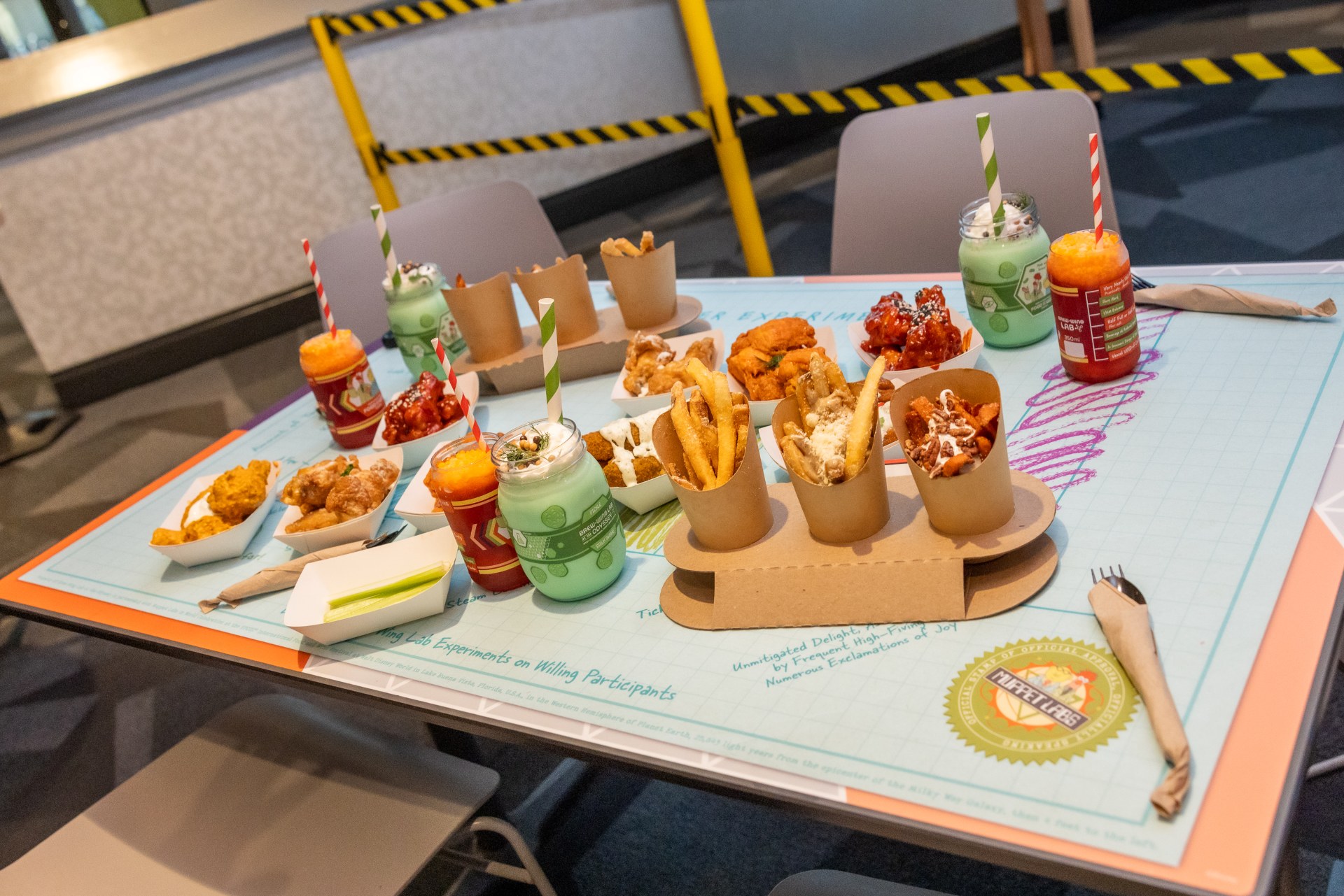 Official source photo for EPCOT Chefs Bring Wish Kid Into the Kitchen With Goofy