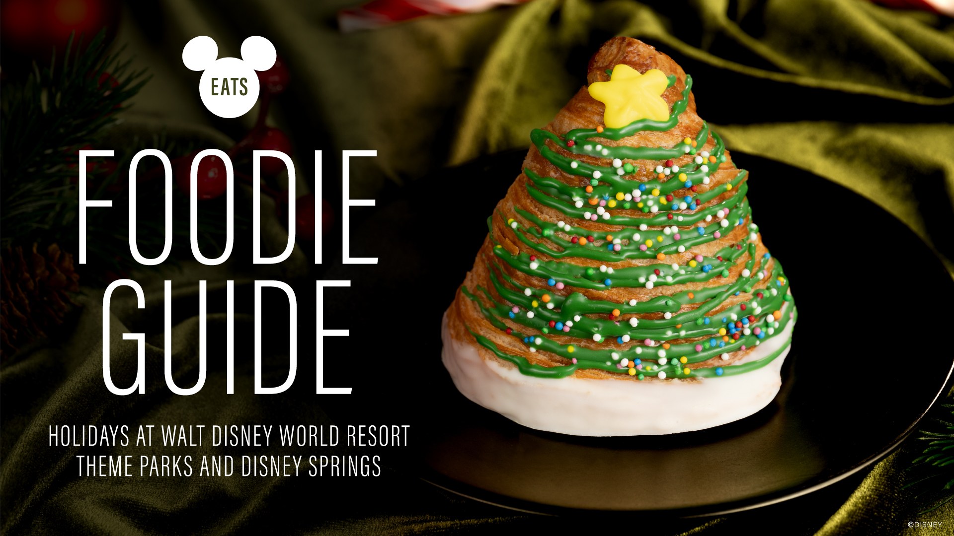 Official source photo for Walt Disney World Reveals 2026 Holiday Food Guide