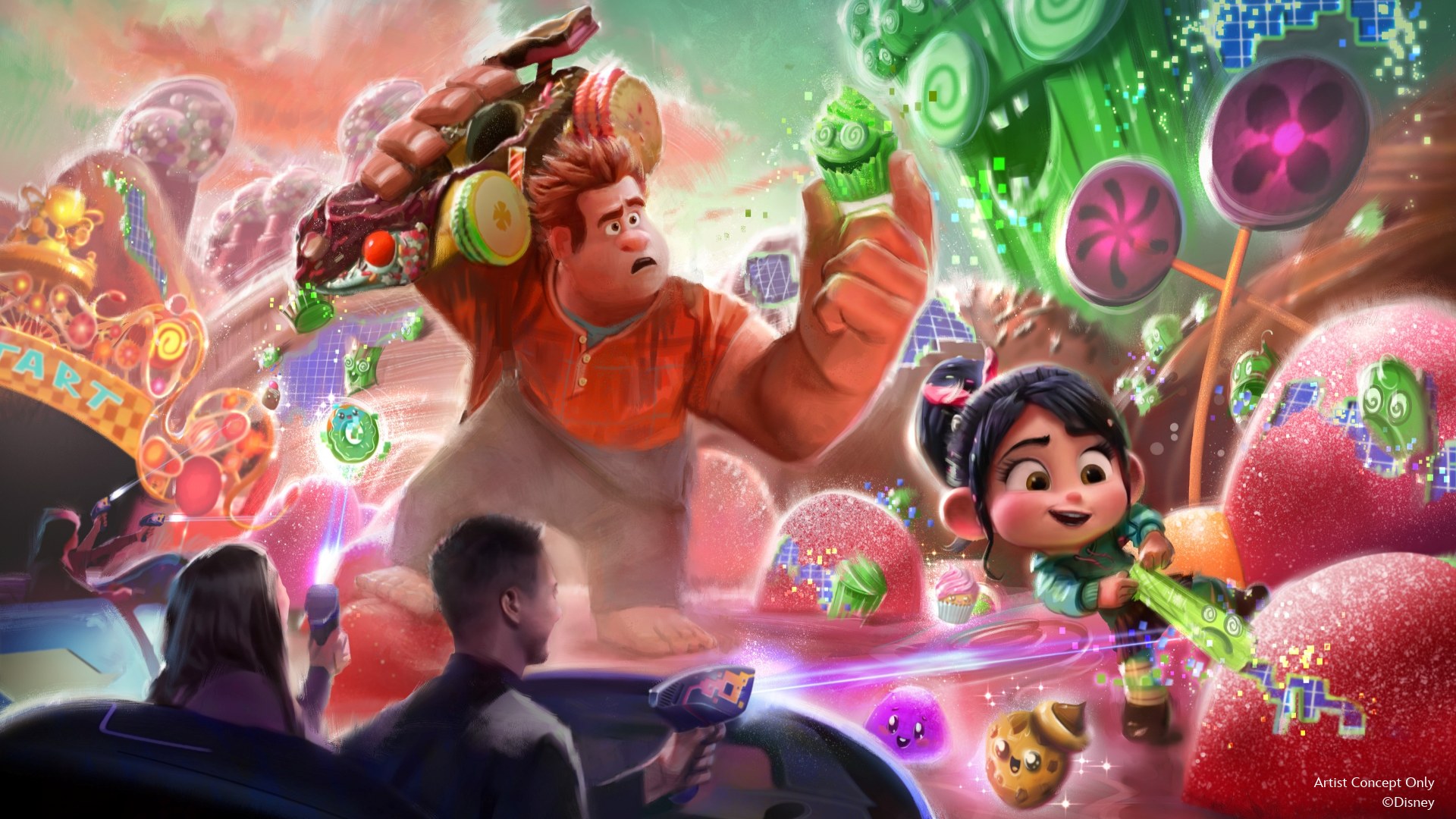 Official source photo for Sugar Rush: Sweet Rescue Reveals Scoring and App Features