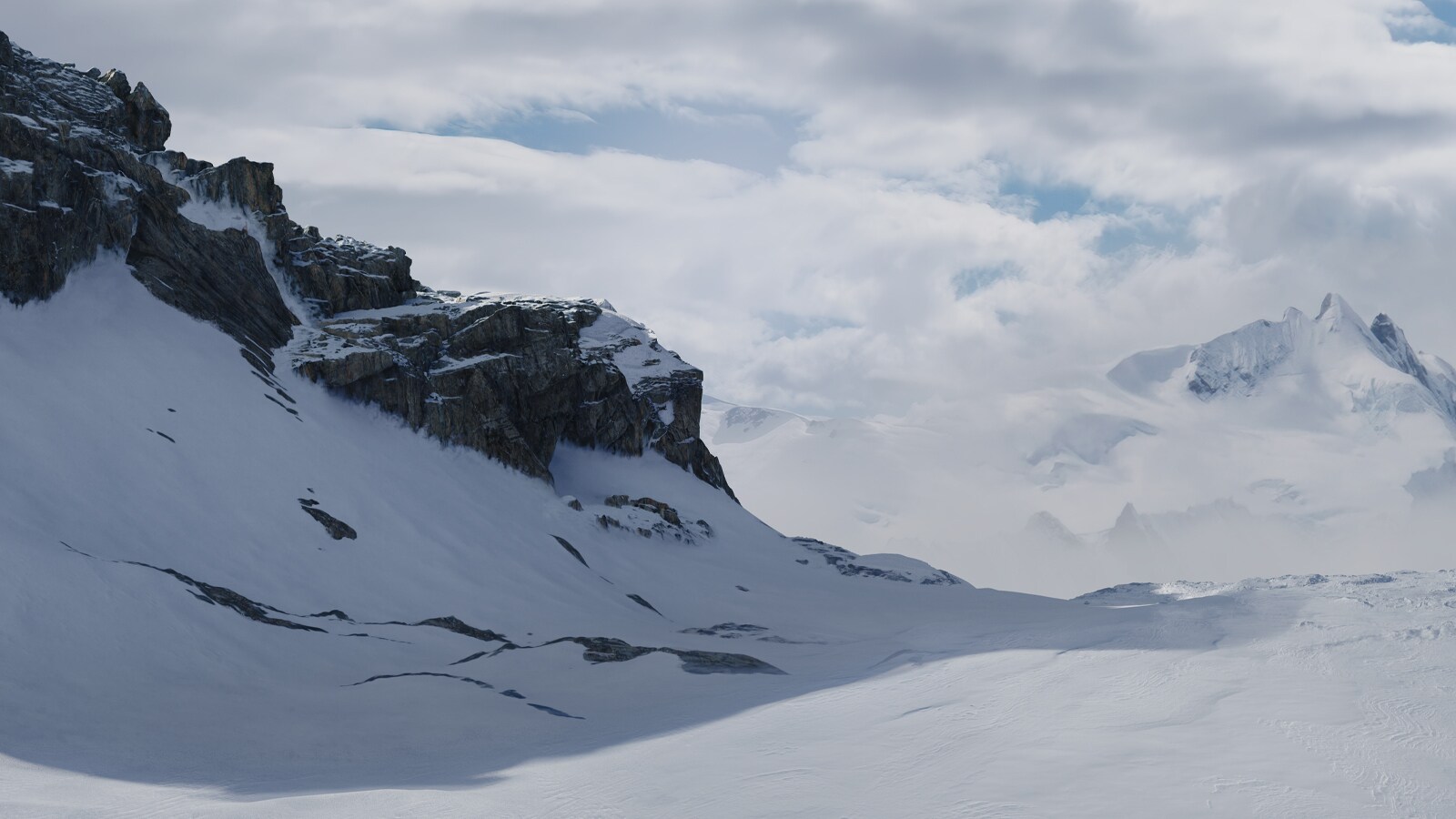 The exterior environment of Phostera were filmed on Mount Waddington, north of Vancouver, Canada.