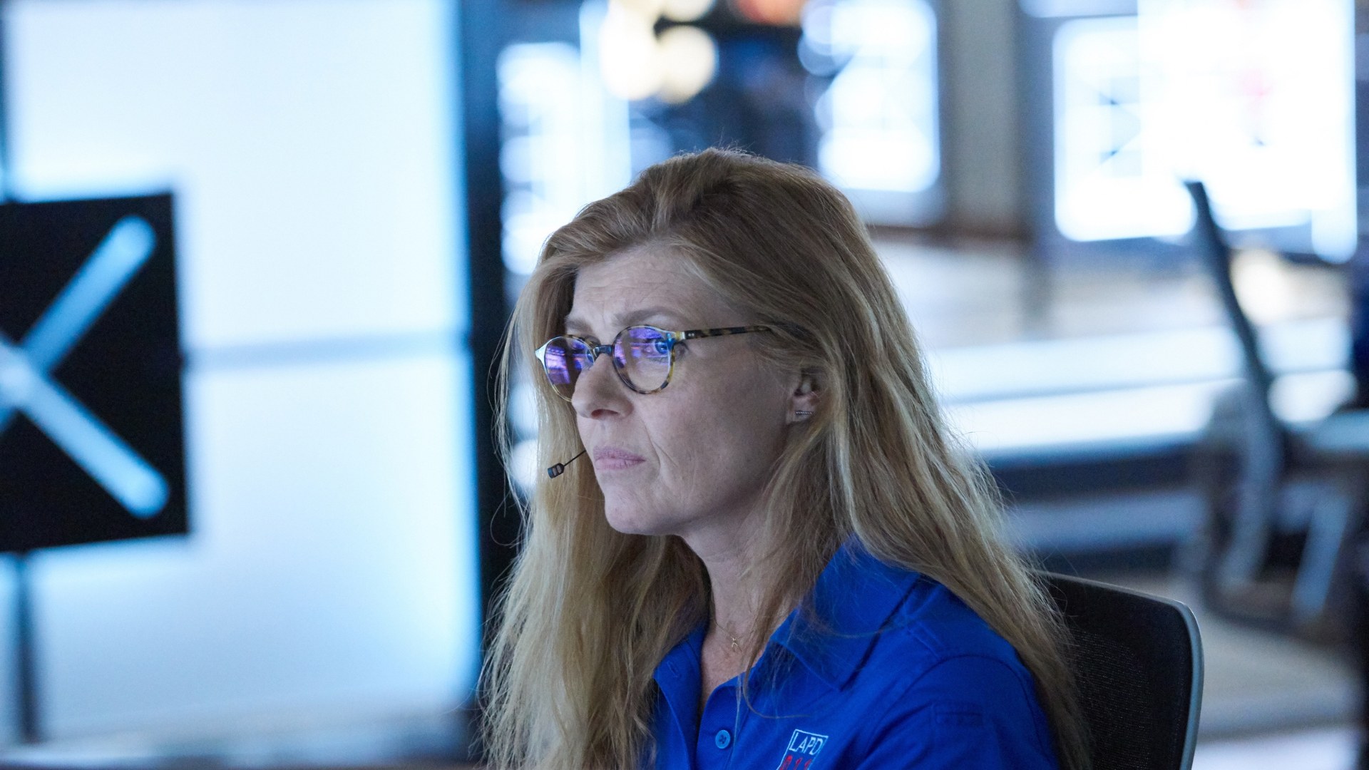 An image of Connie Britton as Abby on FOX’s 9-1-1.