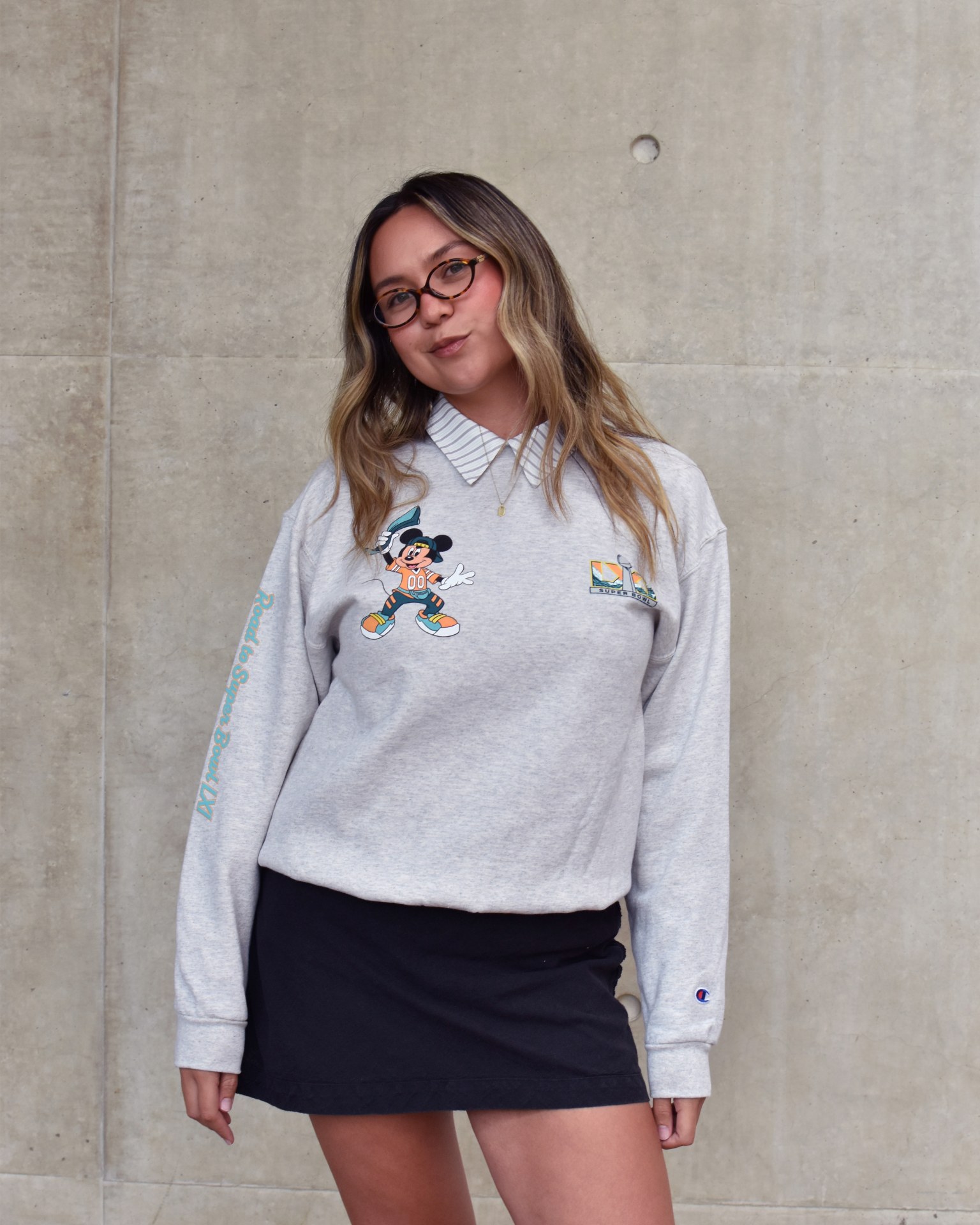 Official source photo for Mickey & Friends NFL Gear Debuts With Super Bowl LXI Styles