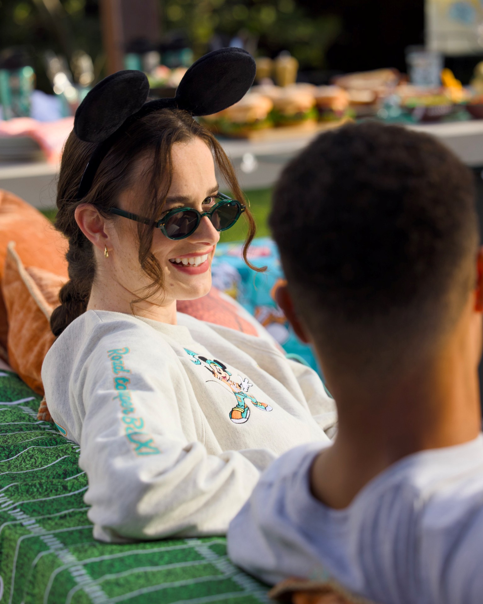 Official source photo for Mickey & Friends NFL Gear Debuts With Super Bowl LXI Styles