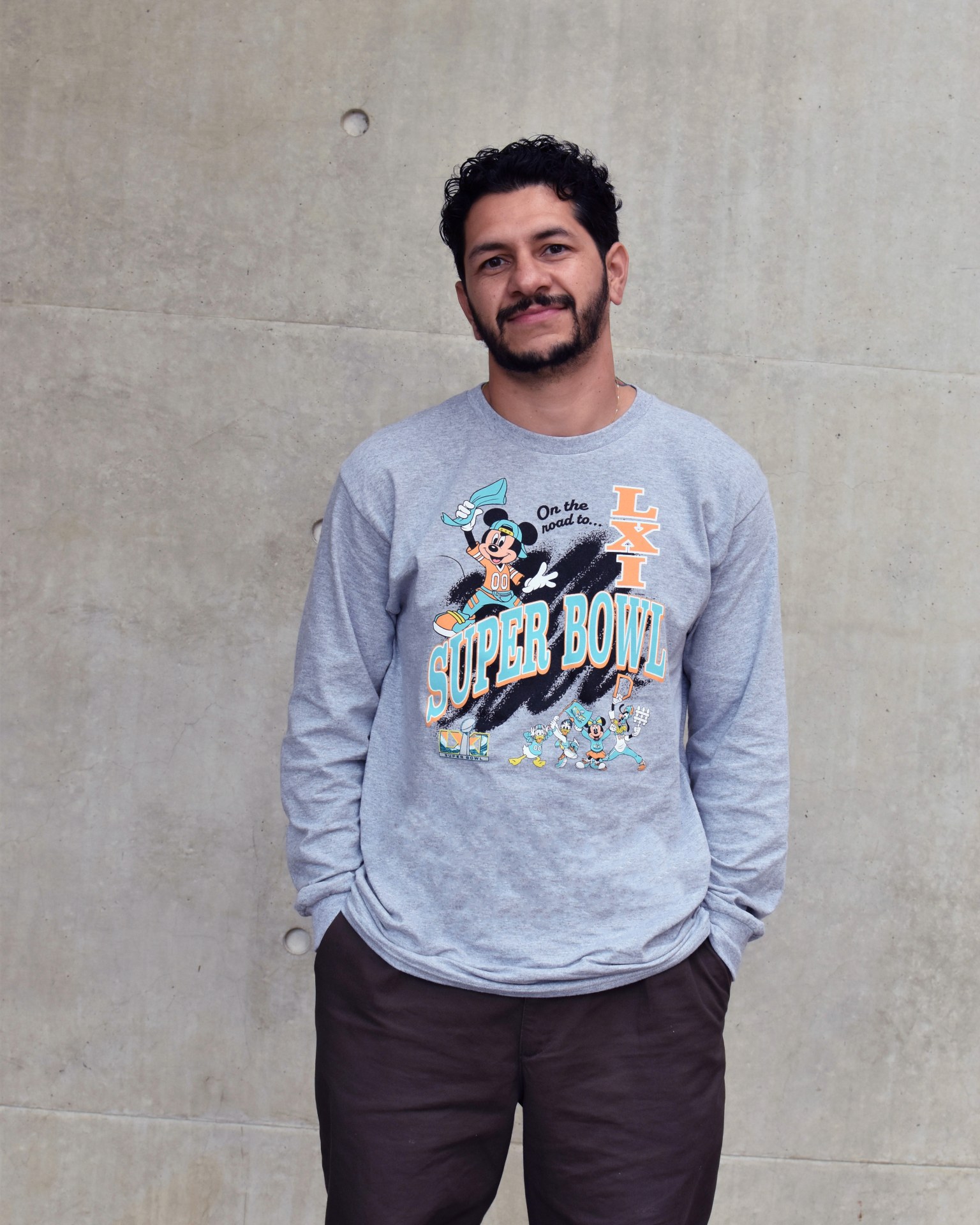 Official source photo for Mickey & Friends NFL Gear Debuts With Super Bowl LXI Styles
