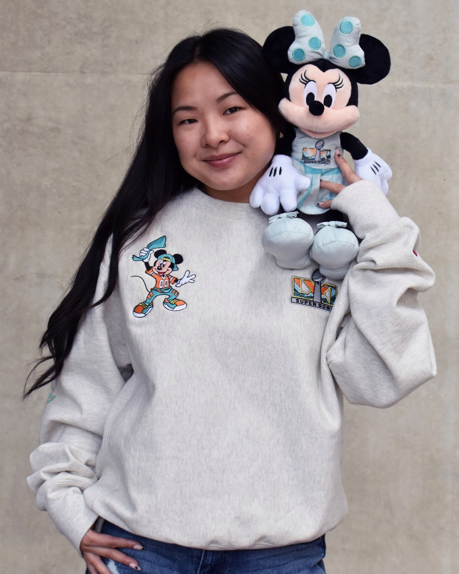 Official source photo for Mickey & Friends NFL Gear Debuts With Super Bowl LXI Styles