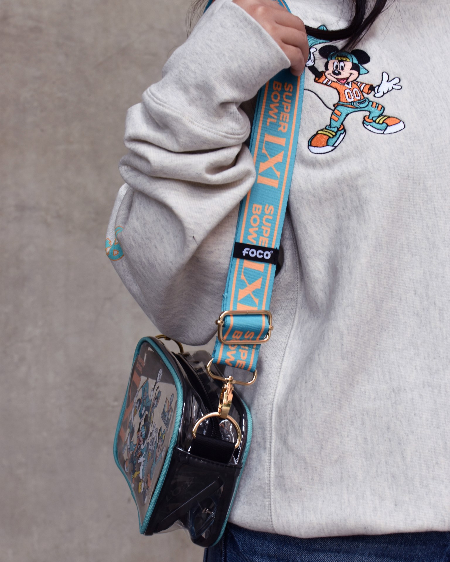 Official source photo for Mickey & Friends NFL Gear Debuts With Super Bowl LXI Styles